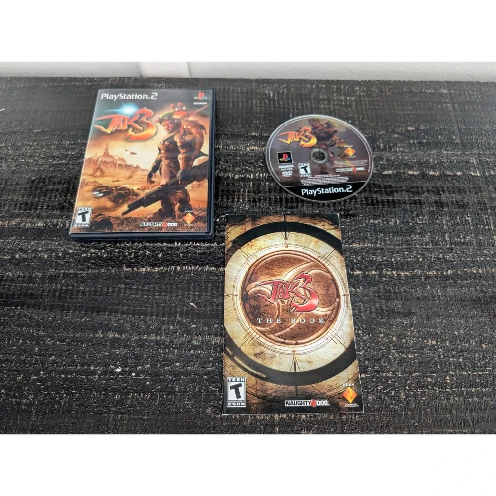 Jak 3 Sony PlayStation 2 PS2 Black Label Complete CIB Tested Action Video Game